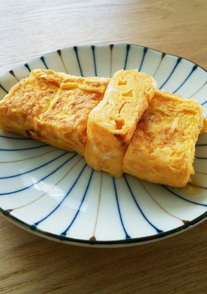 シャンタン入り厚焼き卵-レシピのメイン写真