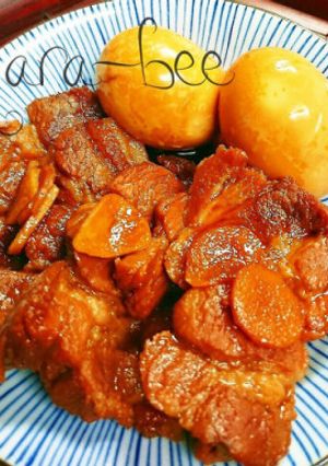 炭酸水で柔らかいっ♡ホロホロ煮豚&煮卵-レシピのメイン写真
