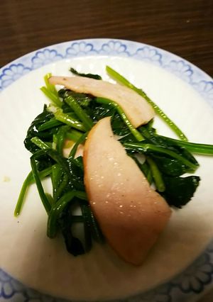 簡単ほうれん草とベーコンのバターソテー-レシピのメイン写真