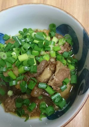牛スジ肉とじゃがいも甘辛カレー煮-レシピのメイン写真