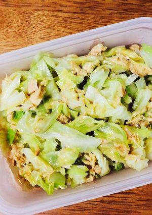 キャベツのツナ缶煮-レシピのメイン写真