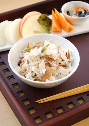 鶏ささみとキノコのちらし寿司-レシピのメイン写真