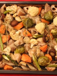 鶏と野菜のぎゅうぎゅう焼き-レシピのメイン写真