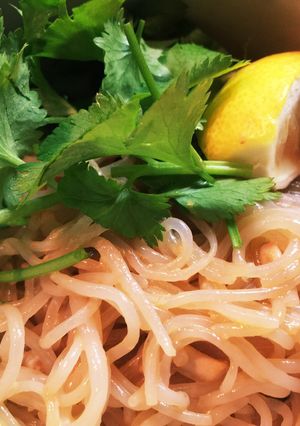 白滝で塩辛クリームパスタ-レシピのメイン写真