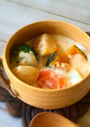 クリームシチュー!隠し味にお味噌をプラス-レシピのメイン写真