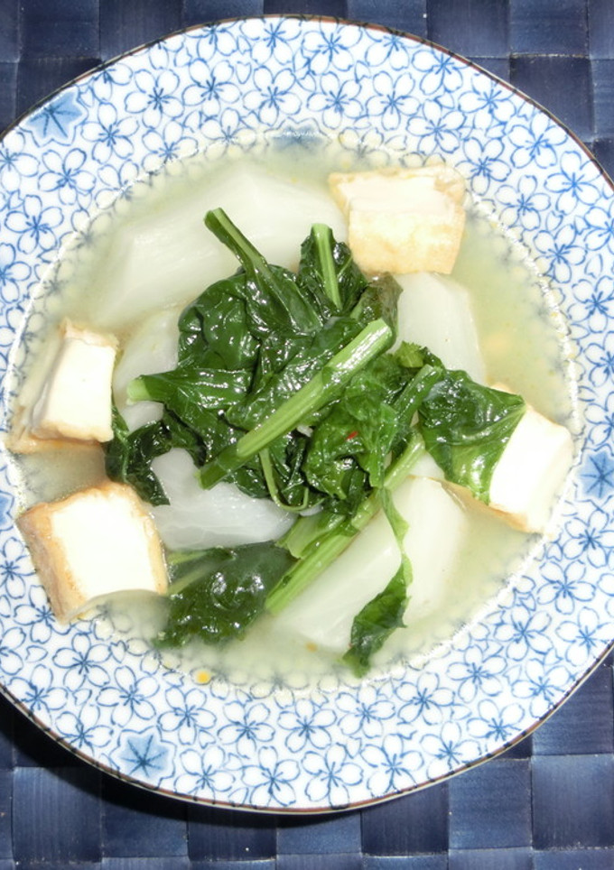 かぶと厚揚げの中華風スープ-レシピのメイン写真
