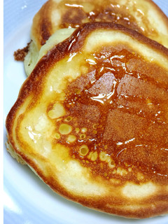 ヨーグルトホットケーキ-レシピのメイン写真
