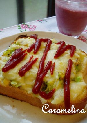 キャべ＊オム＊チーズトースト-レシピのメイン写真