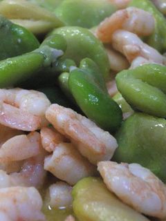 さっと一品★そら豆とえびの炒め物-レシピのメイン写真