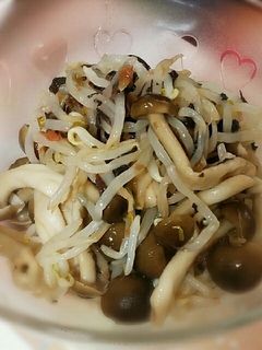 さっぱり!もやしの梅干し和え-レシピのメイン写真