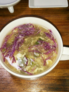 かきのもととチンゲン菜のスープ-レシピのメイン写真