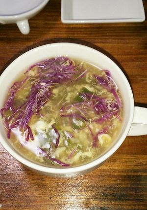 かきのもととチンゲン菜のスープ-レシピのメイン写真