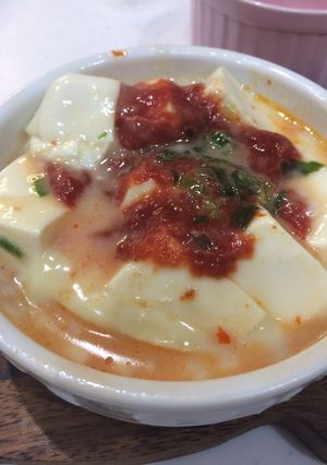 とろ〜り熱々❤︎ピリ辛カマン豆腐-レシピのメイン写真