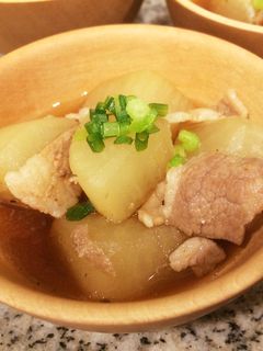 大根と豚バラの煮物-レシピのメイン写真