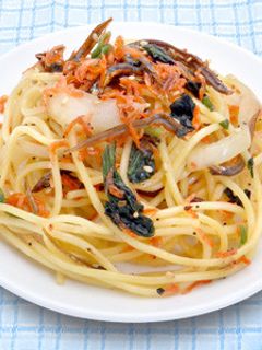 ☆あみえび小魚パスタ☆-レシピのメイン写真