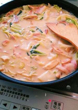 白菜とベーコンの優しい豆乳パスタ♡-レシピのメイン写真