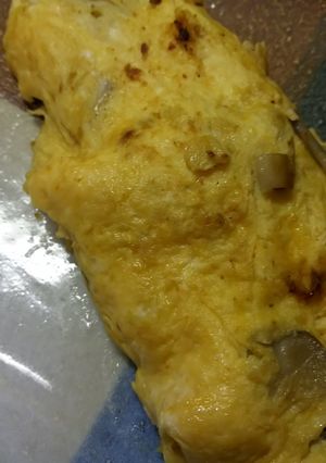 シャンタンきのこオムレツ-レシピのメイン写真