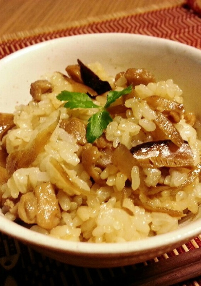 鶏とゴボウのほっこり混ぜご飯-レシピのメイン写真