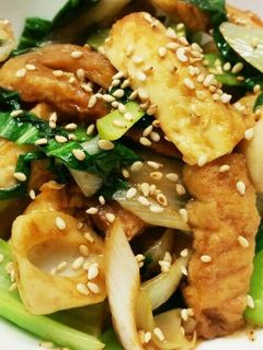 小松菜中華炒め-レシピのメイン写真