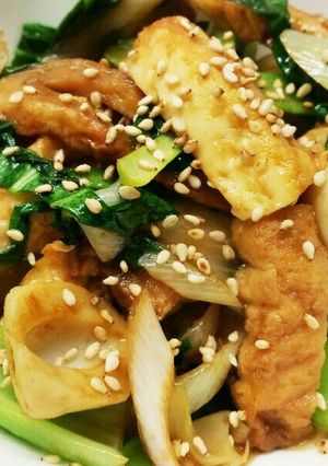 小松菜中華炒め-レシピのメイン写真
