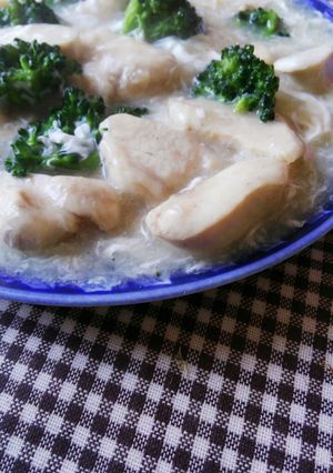 材料３つ☆とり肉白みあんかけ-レシピのメイン写真