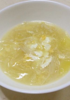 簡単☆創味シャンタンDXと醤油で卵スープ-レシピのメイン写真