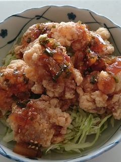 鶏から揚げ香味レモンソース-レシピのメイン写真