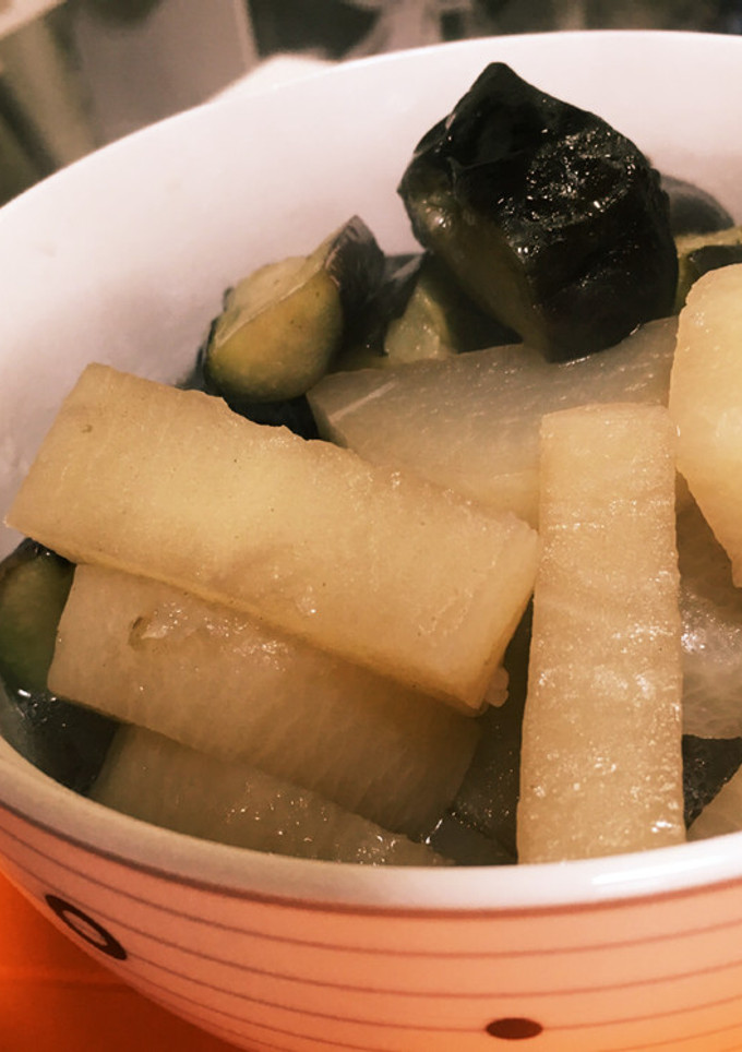 秋ナスと大根の煮物-レシピのメイン写真