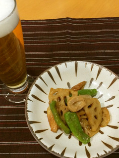 美人レシピ・加賀れんこんの炒り煮-レシピのメイン写真