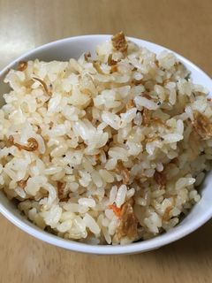 おでんのだし汁で シラスの炊き込みごはん-レシピのメイン写真