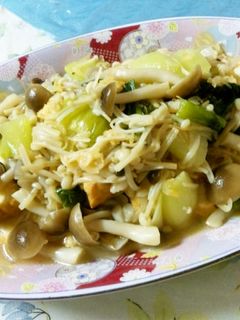 厚揚げとチンゲン菜の中華風~♪-レシピのメイン写真