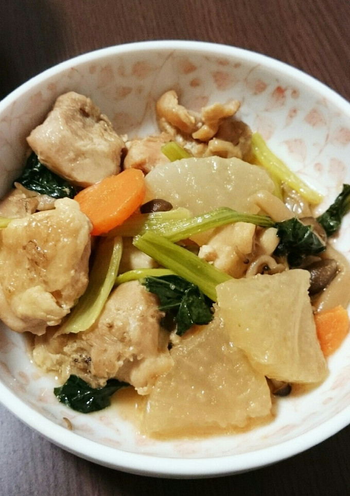 簡単☆鶏もも肉と大根のうま煮☆副菜に！-レシピのメイン写真