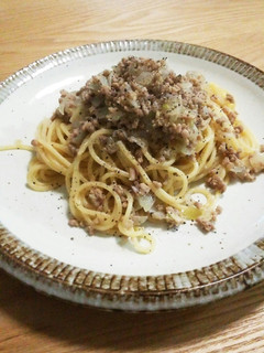 塩ボロネーゼパスタ-レシピのメイン写真