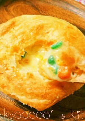 野菜たっぷりココットカマンポットパイ-レシピのメイン写真