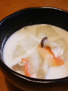 食べるスープ☆白菜のミルク煮-レシピのメイン写真