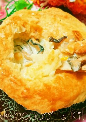 とろ～り♪キノココットカマンなポットパイ-レシピのメイン写真