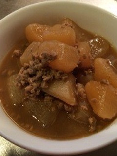 大豆のお肉で◇大根のそぼろ煮-レシピのメイン写真