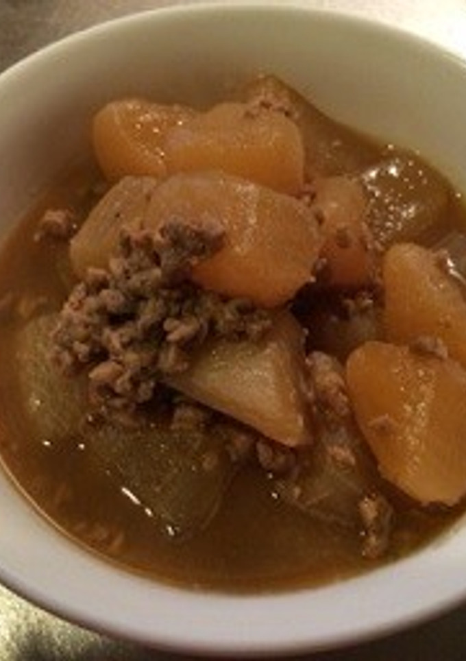 大豆のお肉で◇大根のそぼろ煮-レシピのメイン写真
