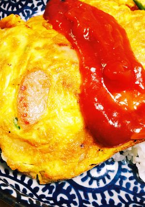 オムライスみたいな天津飯もどき-レシピのメイン写真