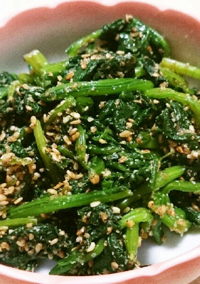 簡単・美味しい！ほうれん草のごま和え-レシピのメイン写真