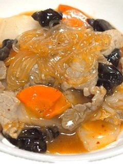 豚肉のキムチ春雨-レシピのメイン写真