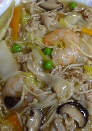 豚肉とエビの八宝菜-レシピのメイン写真