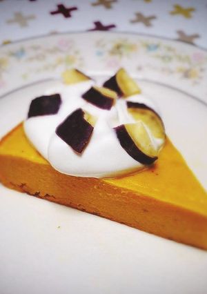 ミキサーで濃厚かぼちゃケーキ-レシピのメイン写真