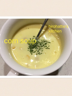 粉末スープとおからPで濃厚コーンスープ☆-レシピのメイン写真