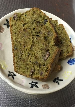 抹茶あずきのパウンドケーキ-レシピのメイン写真
