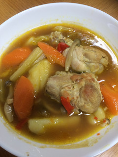 シャンタン ベースのスープカレー☆-レシピのメイン写真