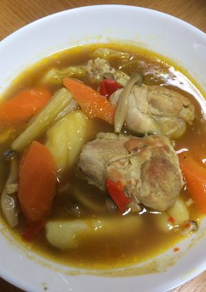シャンタン ベースのスープカレー☆-レシピのメイン写真