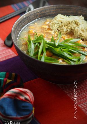 関西風*おろし餡のうどん-レシピのメイン写真