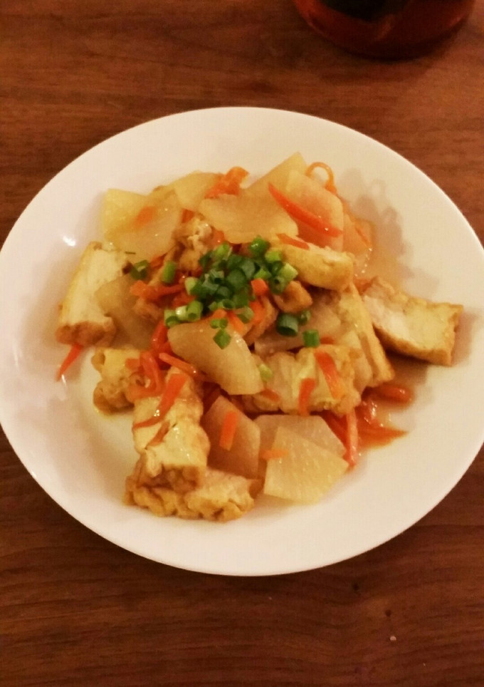 ♡厚揚げと根菜のバター炒め♡-レシピのメイン写真