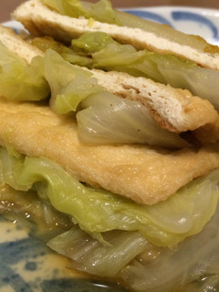 白菜と油揚げのミルフィーユ-レシピのメイン写真